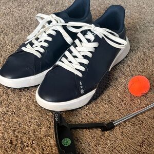 Men's Navy Blue Golf Shoes